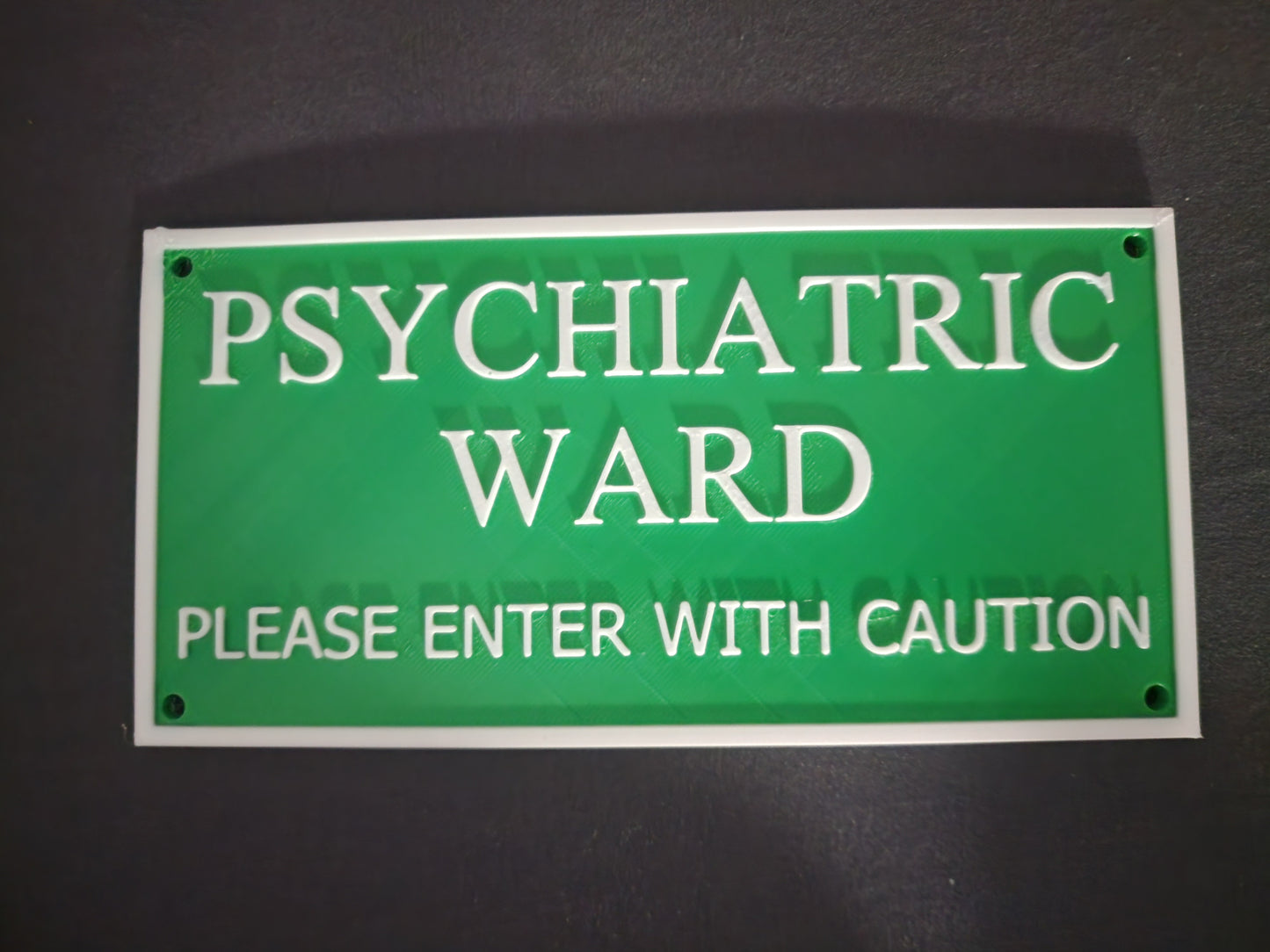 Psychiatric Ward Decor